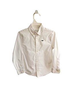 VINEYARD VINES  WHITE    DRESS SHIRT
