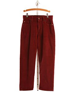 CREWCUTS  MAROON CORDUROY   PANTS