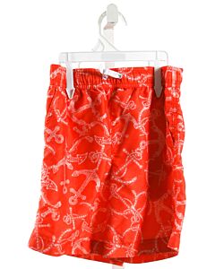 J. KHAKI  RED    SWIM TRUNKS