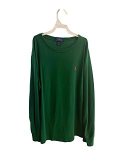 POLO BY RALPH LAUREN  GREEN    KNIT LS SHIRT