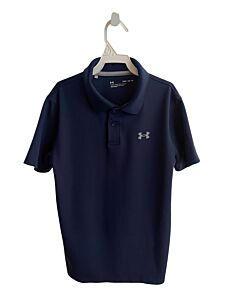 UNDER ARMOUR NAVY KNIT SS SHIRT
