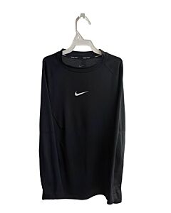 NIKE  BLACK    KNIT LS SHIRT