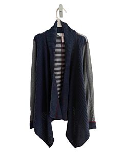 MATILDA JANE  GRAY  STRIPED  CARDIGAN