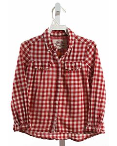 MAYORAL  RED  GINGHAM  DRESS SHIRT