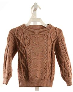 OEUF  BROWN WOOL   SWEATER