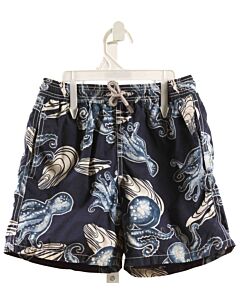 VILEBREQUIN  BLUE   PRINTED DESIGN SWIM TRUNKS