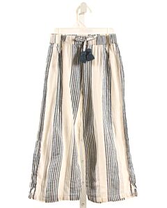 PINK CHICKEN  BLUE KNIT STRIPED  PANTS