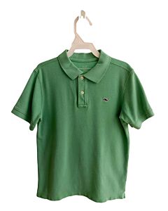 VINEYARD VINES  GREEN    KNIT SS SHIRT