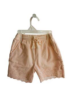 EDGEHILL COLLECTION  PINK    SHORTS WITH EYELET TRIM