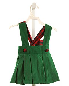 THE BEAUFORT BONNET COMPANY  GREEN CORDUROY   SKIRT