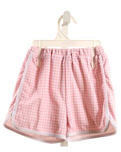 NO TAG  PINK  GINGHAM  SHORTS