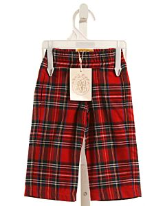 THE BEAUFORT BONNET COMPANY  RED  PLAID  PANTS
