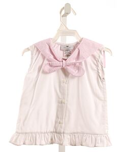 NANTUCKET KIDS  WHITE    SLEEVELESS SHIRT