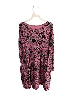 WINTER WATER FACTORY  PINK  FLORAL  KNIT DRESS
