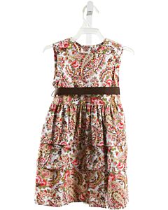 KELLY'S KIDS  MULTI-COLOR  FLORAL  DRESS