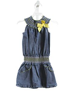 LITTLE LASS  CHAMBRAY    ROMPER