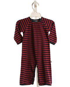 TOOBY DOO  RED  STRIPED  KNIT ROMPER