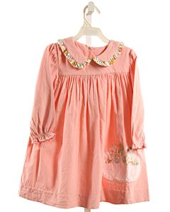 STITCHY FISH  PINK CORDUROY   DRESS