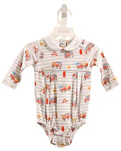 BABY CLUB CHIC  RED  PRINT  KNIT BUBBLE