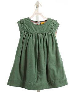 MINI BODEN  GREEN CORDUROY   DRESS