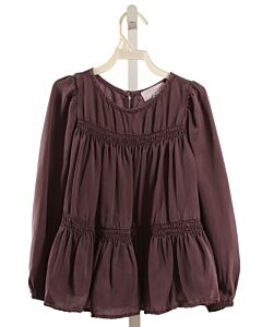 BELLA DAHL  PURPLE    SHIRT-LS