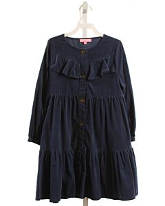 BISBY BY LITTLE ENGLISH  BLUE CORDUROY   DRESS