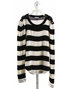 SPLENDID  BLACK  STRIPED  SWEATER