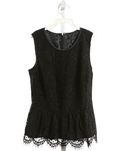 J. CREW  BLACK LACE   DRESS SHIRT