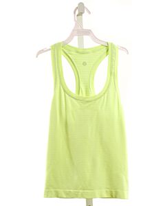 LULULEMON  BRIGHT YELLOW    KNIT TANK