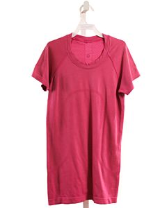 LULULEMON  HOT PINK    KNIT SS SHIRT