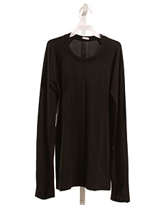 LULULEMON  BLACK    KNIT LS SHIRT