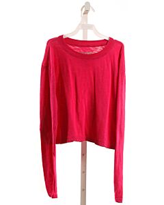 KATIEJNYC  HOT PINK    KNIT LS SHIRT