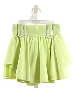 LULULEMON  LIME GREEN    SKORT