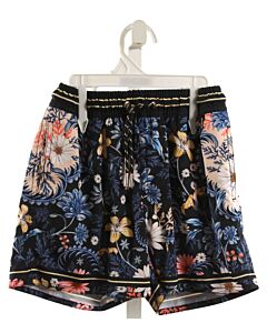 AGUA BENDITA  NAVY  FLORAL  SWIM TRUNKS