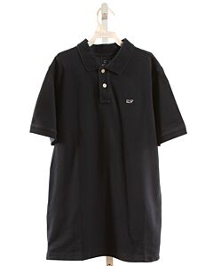 VINEYARD VINES  NAVY PIQUE   KNIT SS SHIRT