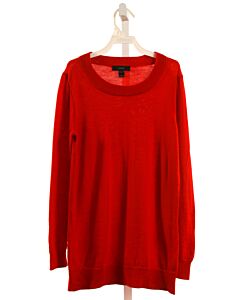 J. CREW  RED WOOL   SWEATER