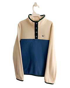 VINEYARD VINES  MULTI-COLOR FLEECE   PULLOVER