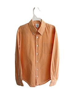 KATE & LIBBY  ORANGE  GINGHAM  DRESS SHIRT