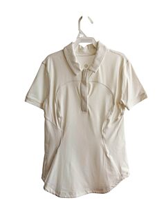 LULULEMON  WHITE    KNIT SS SHIRT