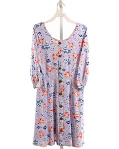 SERENDIPITY  LAVENDER  FLORAL  KNIT DRESS