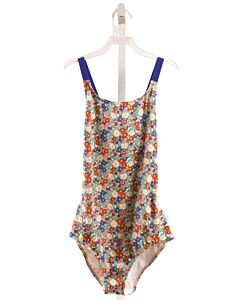 MINI BODEN  MULTI-COLOR  FLORAL  1-PIECE SWIMSUIT