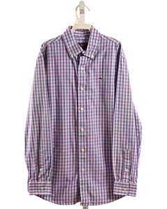 VINEYARD VINES  BLUE  PLAID  DRESS SHIRT