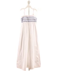 CREWCUTS  WHITE   SMOCKED DRESS