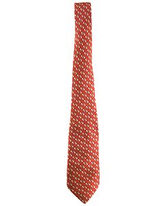 VINEYARD VINES  RED SILK   TIE