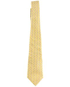 VINEYARD VINES  YELLOW SILK   TIE