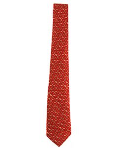 VINEYARD VINES  RED SILK   TIE