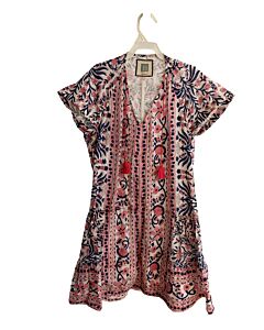 BELL  PINK  FLORAL  DRESS