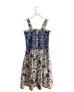 RO'S GARDEN  BLUE  FLORAL  DRESS