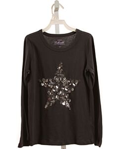 CREWCUTS  BLACK   SEQUINED KNIT LS SHIRT