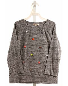 CREWCUTS  GRAY KNIT   KNIT LS SHIRT